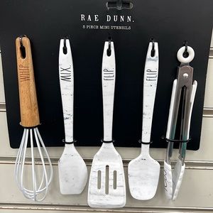 Rae Dunn 5 piece mini utensil set